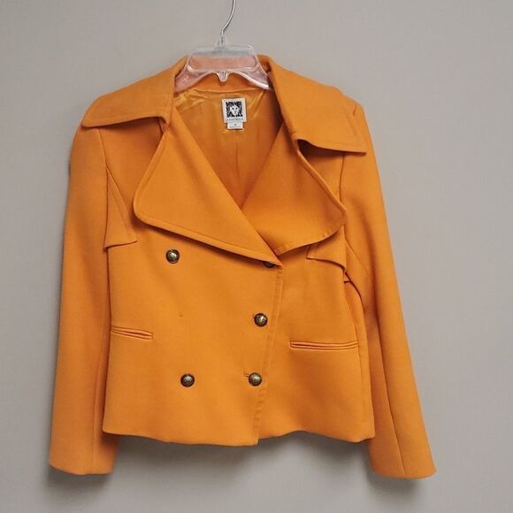ANNE KLEIN Peacoat - Size Medium - Picture 1 of 9